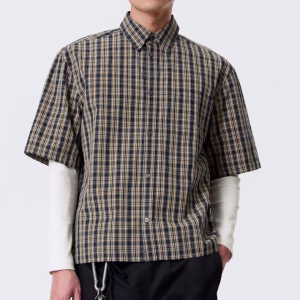 Chemise Carrée à manches courte
