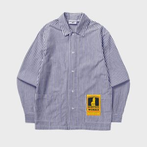 Chemise à rayures Poplin