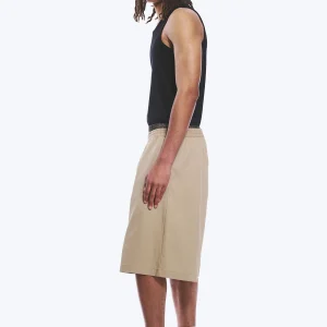 Short beige medium dusty