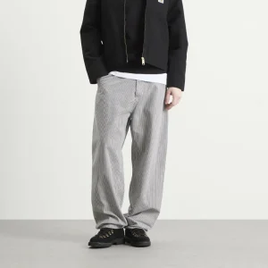 Mercer Single Knee Pants Graphite & Wax Stripe