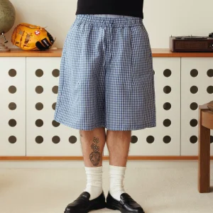 Shorts Drift - Carreaux Bleus