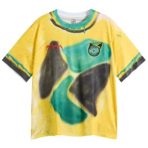 Nangla Jamaica Football Jersey Yellow & Green
