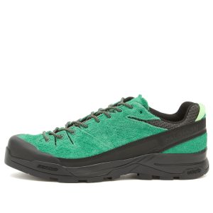 X-ALP SUEDE Sneaker Black, Parakeet & Patina Green